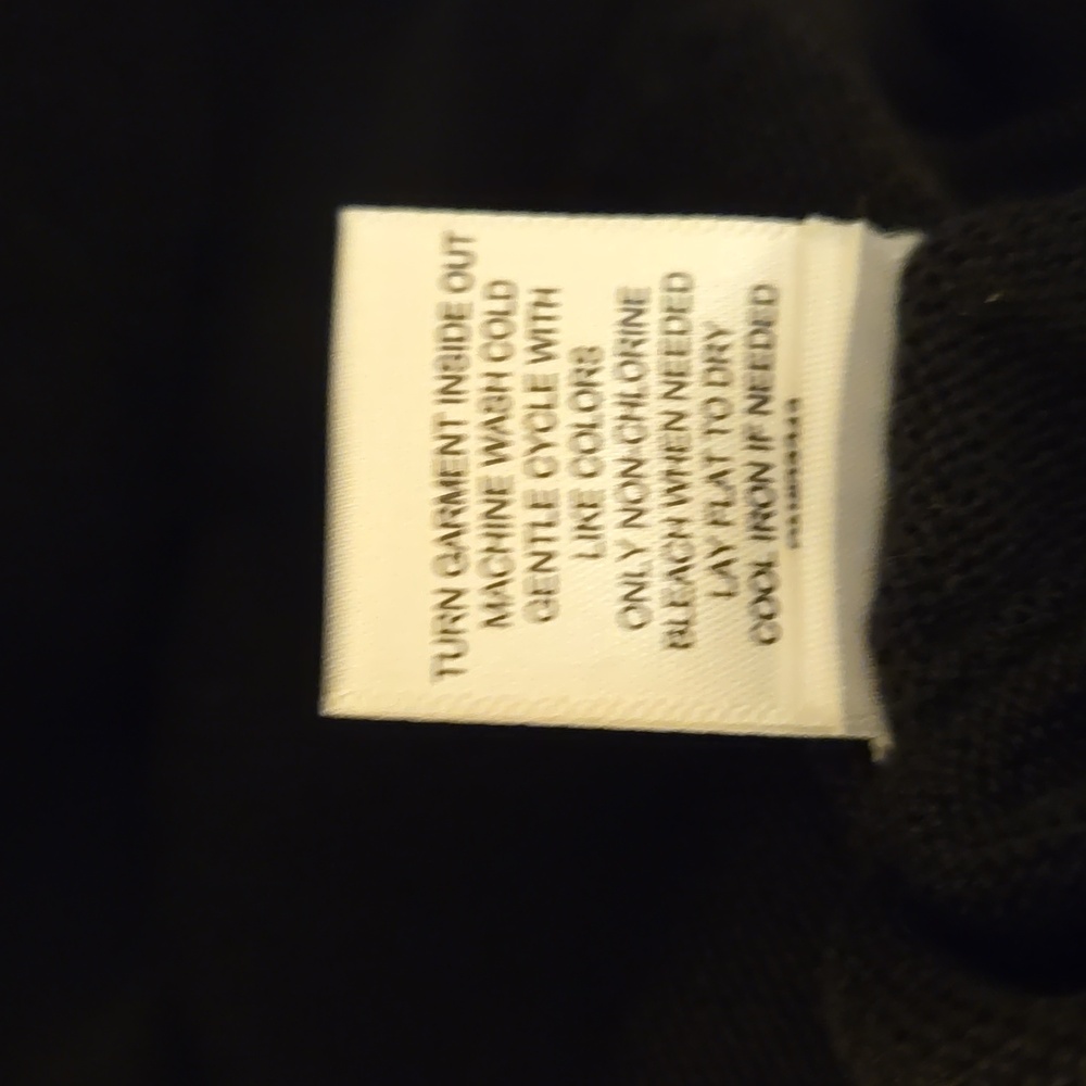 NWT New York & Company black long length sweater vest Sz M - Picture 10 of 10